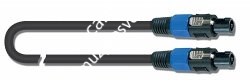 QUIK LOK S380-15 готовый спикерный кабель, 15 метров, разъемы 4-х контактные Speakon - Speakon - фото 65837
