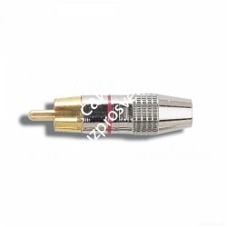QUIK LOK G251-RE Metal Nikel plated phono (RCA) plug re - фото 65840