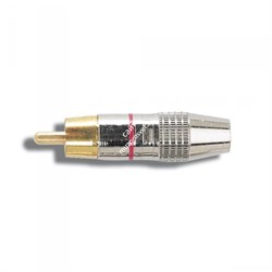 QUIK LOK G251-RE Metal Nikel plated phono (RCA) plug re - фото 65841