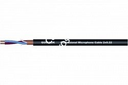 QUIK LOK CM995BK профессиональный микрофонный кабель антистатический, синий 2x0.22mm2 - фото 65894