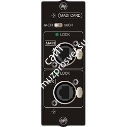 Soundcraft Si option card 32CH MADI + 32CH USB - опциональная карта для серии Si - фото 66194