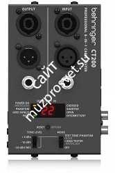 BEHRINGER CT200 профессиональный мультифункциональный кабель-тестер - фото 66851