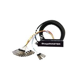 HORIZON SMC2404FBX-50 мультикор, 28 каналов, 24 входа, 4 выхода на разъемах XLR female, длина 15 метров - фото 67409