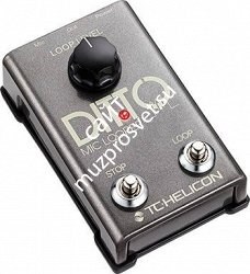 TC HELICON DITTO MIC LOOPER напольная вокальная педаль эффектов: лупер - фото 67526