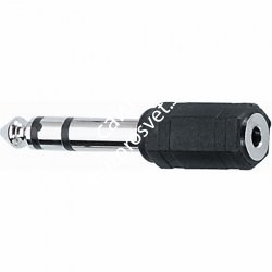 QUIK LOK AD21 адаптер для наушников 1 Female Stereo Mini Jack 3.5mm X 1 Male Stereo Jack - фото 67536