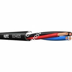 KLOTZ SCH4060-D кабель акустический инсталяционный, витая структура 4х6мм (84х0,3мм), негорючий FRNC, цена за метр - фото 67578
