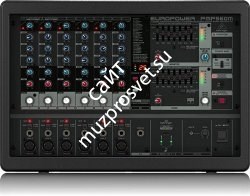 BEHRINGER EUROPOWER PMP560M активный микшер, 500 Вт, 6 каналов, процессор эффектов, функция подавления обратной связи, опции бес - фото 67683
