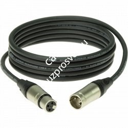 KLOTZ M2K1FM1000 готовый микрофонный кабель на основе MY206, разъёмы Klotz XLR мама - XLR папа, длина 10м - фото 67697