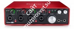 FOCUSRITE Scarlett 18i8 2nd Gen USB аудио интерфейс, 18 входов/8 выходов - фото 67707