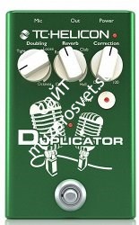 TC Helicon Duplicator напольная вокальная педаль эффекта гармонизации и дублирования - фото 67828