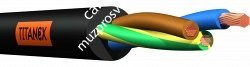 KLOTZ H07RN-F эластичный кабель, структура 2,50 мм2, черная оболочка, цена за метр - фото 67973