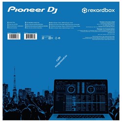 PIONEER RB-VD1-CB Тайм-код пластинки для rekordbox DVS, синие (пара) - фото 68242