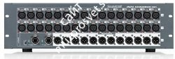 Soundcraft MSB-32i Cat5 Mini Stagebox 32 (3U) 32 удалённо управляемых микр. предусилителей и 12 аналоговых линейных выходов, 2 M - фото 68380