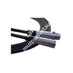 HORIZON RM1-20 микрофонный кабель, длина 6 метров, разъемы Rapco XLR nickel (XLR MALE-XLR FEMALE), цвет черный - фото 68401