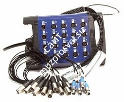 KLOTZ TL2U164X50 TrueLink EcoLine мультикор 16 входов, 4 выхода, разъемы Neutrik XLR F/Amphenol XLR M, корпус металл, длина 50 - фото 68527