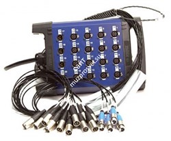 KLOTZ TL2U164X50 TrueLink EcoLine мультикор 16 входов, 4 выхода, разъемы Neutrik XLR F/Amphenol XLR M, корпус металл, длина 50 - фото 68528