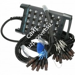KLOTZ TL2U168X10 TrueLink EcoLine мультикор 16 входов, 8 выходов, разъемы Neutrik XLR F/Amphenol XLR M, корпус металл, длина 10 - фото 68529