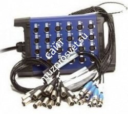 KLOTZ TL2U168X15 TrueLink EcoLine мультикор 16 входов, 8 выходов, разъемы Neutrik XLR F/Amphenol XLR M, корпус металл, длина 15 - фото 68531