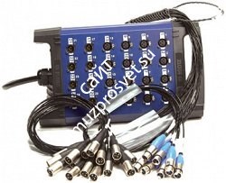 KLOTZ TL2U168X30 TrueLink EcoLine мультикор 16 входов, 8 выходов, разъемы Neutrik XLR F/Amphenol XLR M, корпус металл, длина 30 - фото 68533