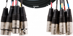 KLOTZ TL2U168X40 TrueLink EcoLine мультикор 16 входов, 8 выходов, разъемы Neutrik XLR F/Amphenol XLR M, корпус металл, длина 40 - фото 68534