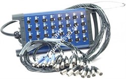 KLOTZ TL2U248X40 TrueLink EcoLine мультикор 24 входа, 8 выходов, разъемы Neutrik XLR F/Amphenol XLR M, корпус металл, длина 40 - фото 68553