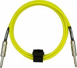 DIMARZIO INSTRUMENT CABLE 10' NEON YELLOW EP1710SSY инструментальный кабель 1/4'' mono - 1/4'' mono, 3м, цвет жёлтый неон - фото 68605
