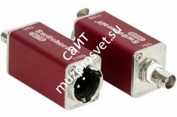 SWITCHCRAFT AudioStix 367R AES-EBU адаптер (75 на 110 Ом), XLR моно папа на BNC - фото 68694