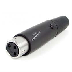 SWITCHCRAFT A3FBX кабельный разъем XLR: 3-х контактный, 'мама', чёрный - фото 68744