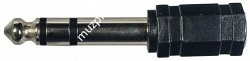 ROCKDALE HD4026 адаптер стерео мини джек 3,5 мама Х стерео джек 6,3 папа (stereo mini jack 3.5 female x stereo jack 6.3 male) - фото 68760