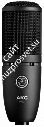 AKG P120 микрофон конденсаторный кардиоидный, мембрана 2/3', 20-20000Гц, 22мВ/Па, SPL130/150дБ - фото 69291