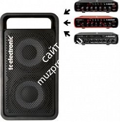 TC ELECTRONIC RS210 C басовый кабинет с выемкой для головы, 450 ватт, 8 Ом, 2x10' - фото 69579