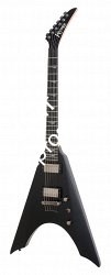 KRAMER NITE V SATIN BLACK электрогитара, цвет чёрный матовый - фото 69785