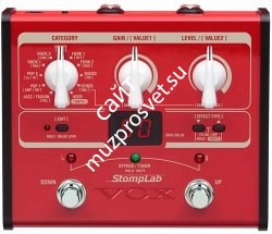 VOX STOMPLAB 1B процессор эффектов для бас гитар - фото 69819