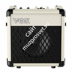 VOX MINI5 RHYTHM IVORY портативный комбоусилитель, 5 Вт, динамик 6,5', цвет белый - фото 70334