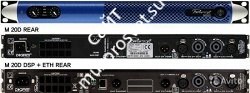POWERSOFT M20D усилитель мощности, 2x1200 (4 Ома), 2x600 (8 Ом), 2x1200 (70V). - фото 70581