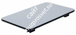 QUIK LOK Z710 GR нижняя полка для стола серии Z, серая отделка, 46х76 см, нагрузка до 40 кг, ламинированный пластик - фото 70620