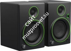 MACKIE CR4 пара студийных мониторов, мощность 50 Ватт, динамик 4', твиттер 0,75', цвет черный - фото 70715
