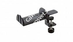 K&M 16090-000-55 держатель для наушников на струбцине, для микрофонной стойки или стола, не поворотный - фото 70718