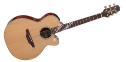TAKAMINE LEGACY TSF40C электроакустическая гитара типа NEX CUTAWAY с кейсом. цвет Gloss Natural - фото 70937