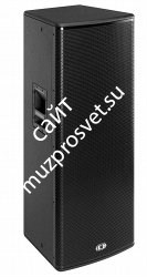Dynacord C 25.2 пассивная АС, двухполосная, 2x15', 1000Вт RMS / 4000Вт пик, 4 Ом, макс. SPL (пик) - 139 дБ, 55Гц-15кГц, черный - фото 72529