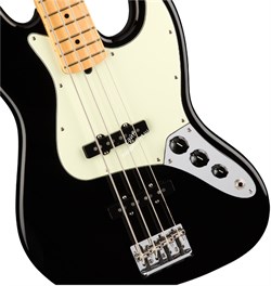 FENDER AM PRO JAZZ BASS MN BK бас-гитара American Pro Jazz Bass, цвет черный, кленовая накладка грифа - фото 72748
