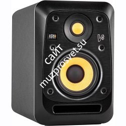 KRK V4S4 Активный 2-х полосный (Bi-Amp) 4-ти дюймовый студийный монитор, черный - фото 73326