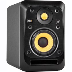 KRK V4S4 Активный 2-х полосный (Bi-Amp) 4-ти дюймовый студийный монитор, черный - фото 73327