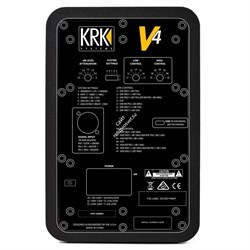KRK V4S4 Активный 2-х полосный (Bi-Amp) 4-ти дюймовый студийный монитор, черный - фото 73328