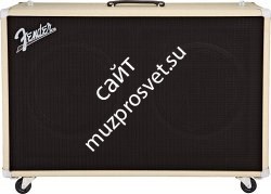 FENDER Super-Sonic 60 212 Enclosure Blonde - кабинет гитарный, 60Вт, 2*12 динамика', белый цвет - фото 73469