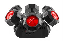 CHAUVET-DJ Helicopter Q6 6-лучевой светодиодный мультиэффект 3в1 с встроенным лазером и стробоскопом - фото 73592