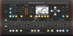 BEHRINGER DEEPMIND 12 аналоговый синтезатор, 12-голосая полифония, 2 осциллятора и LFO на каждый голос - фото 73636