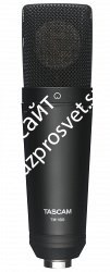 TASCAM TM-180 студийный конденсаторный микрофон с позолоченной мембраной 34 мм, кардиоида - фото 73721