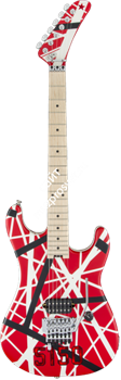 EVH Striped Series 5150 R/B/W Электрогитара, модель Stripe Series, цвет красный/черный/белый - фото 73916