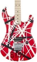 EVH Striped Series 5150 R/B/W Электрогитара, модель Stripe Series, цвет красный/черный/белый - фото 73917
